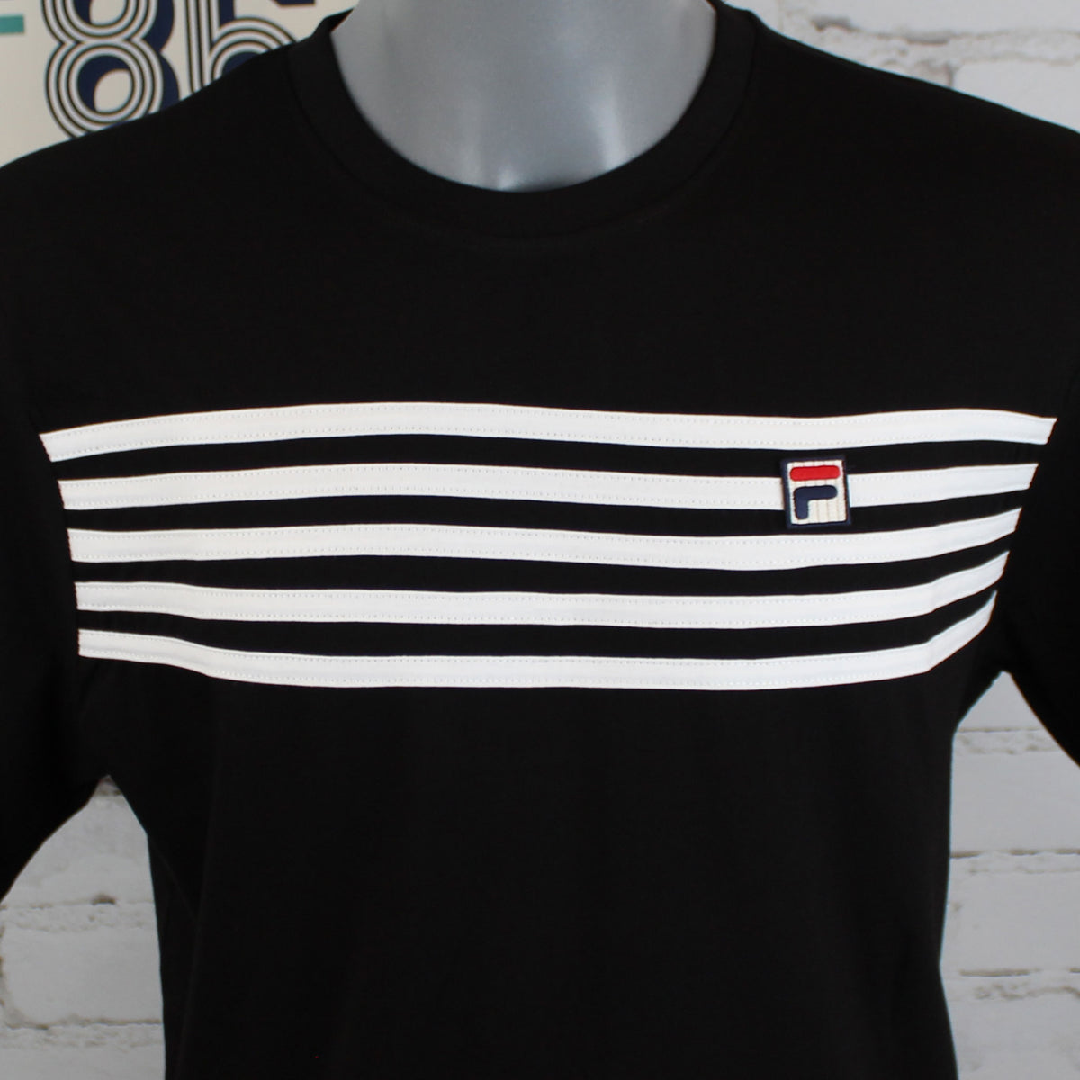 Fila Hanford T-Shirt - Black / White