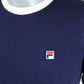 Fila Marconi Essential Ringer T-Shirt - Navy / White