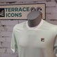 Fila Marconi Essential Ringer T-Shirt - Surf Spray / White