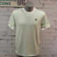 Fila Marconi Essential Ringer T-Shirt - Surf Spray / White