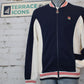 Fila Settanta Baseball Track Top - Fila Navy / Gardenia / Fila Red