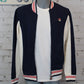 Fila Settanta Baseball Track Top - Fila Navy / Gardenia / Fila Red
