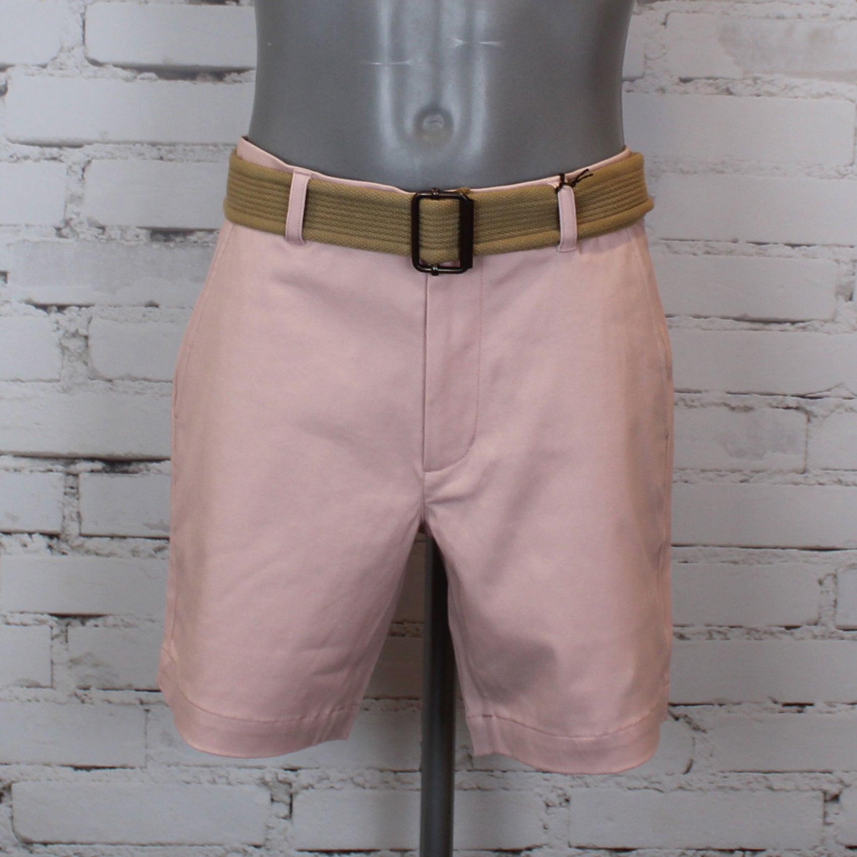 Gabicci Vintage Cooper Stretch Twill Shorts - Candy
