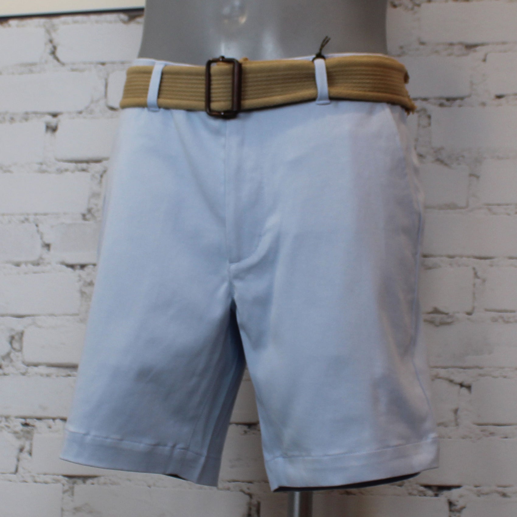 Gabicci Vintage Cooper Stretch Twill Shorts - Surf