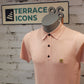 Gabicci Vintage Jackson Short Sleeve Plain Knit Polo - Candy