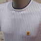 Gabicci Vintage Santino Short Sleeve Knit Crew Neck - Surf