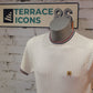 Gabicci Vintage Santino Short Sleeve Knit Crew Neck - White