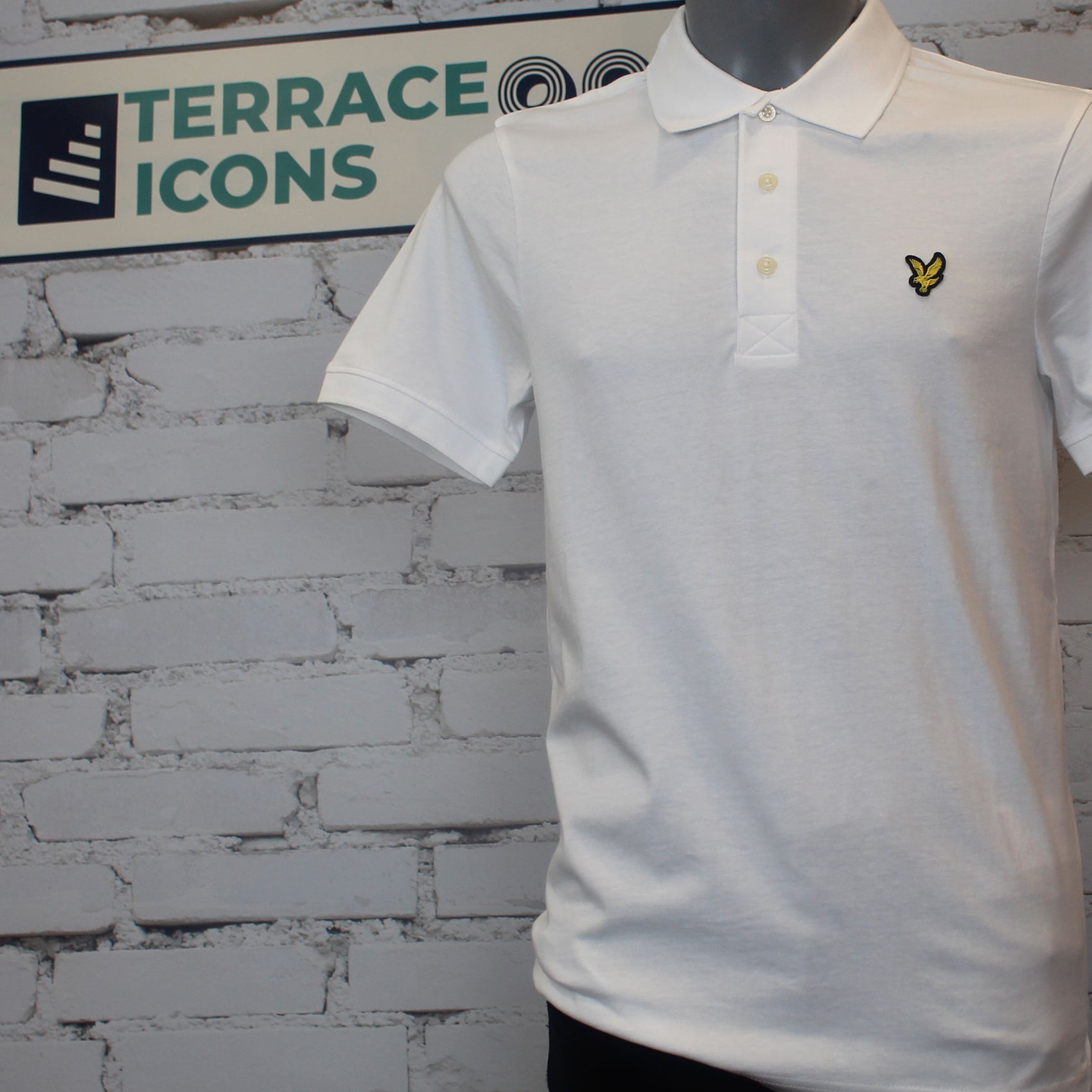 Lyle & Scott Cotton Jersey Polo Shirt - White