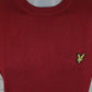 Lyle & Scott Archive Knitted Crew Neck Jumper - Claret Jug