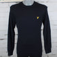Lyle & Scott Archive Knitted Crew Neck Jumper - Dark Navy