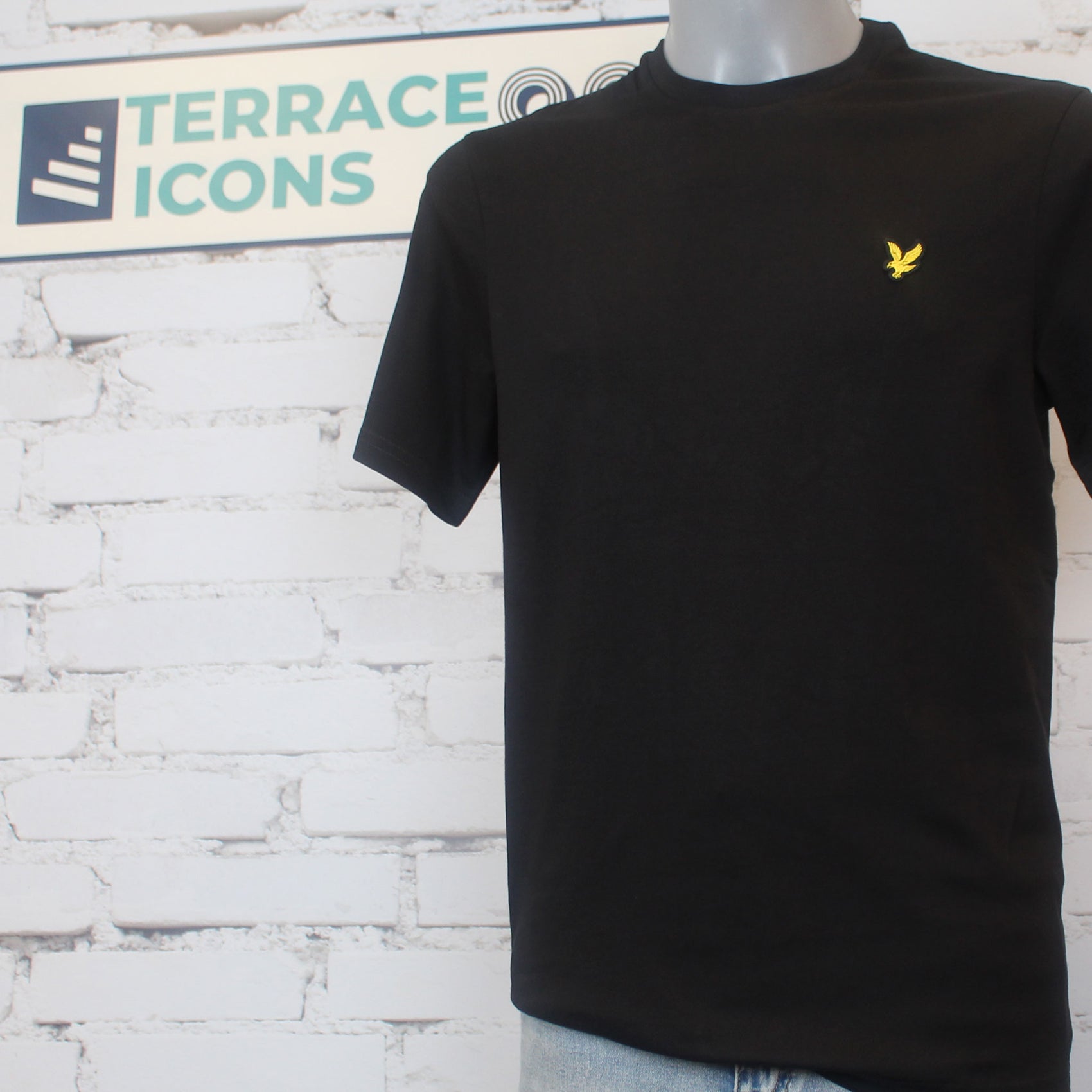 Lyle & Scott Cotton Crew Neck T-Shirt - Black