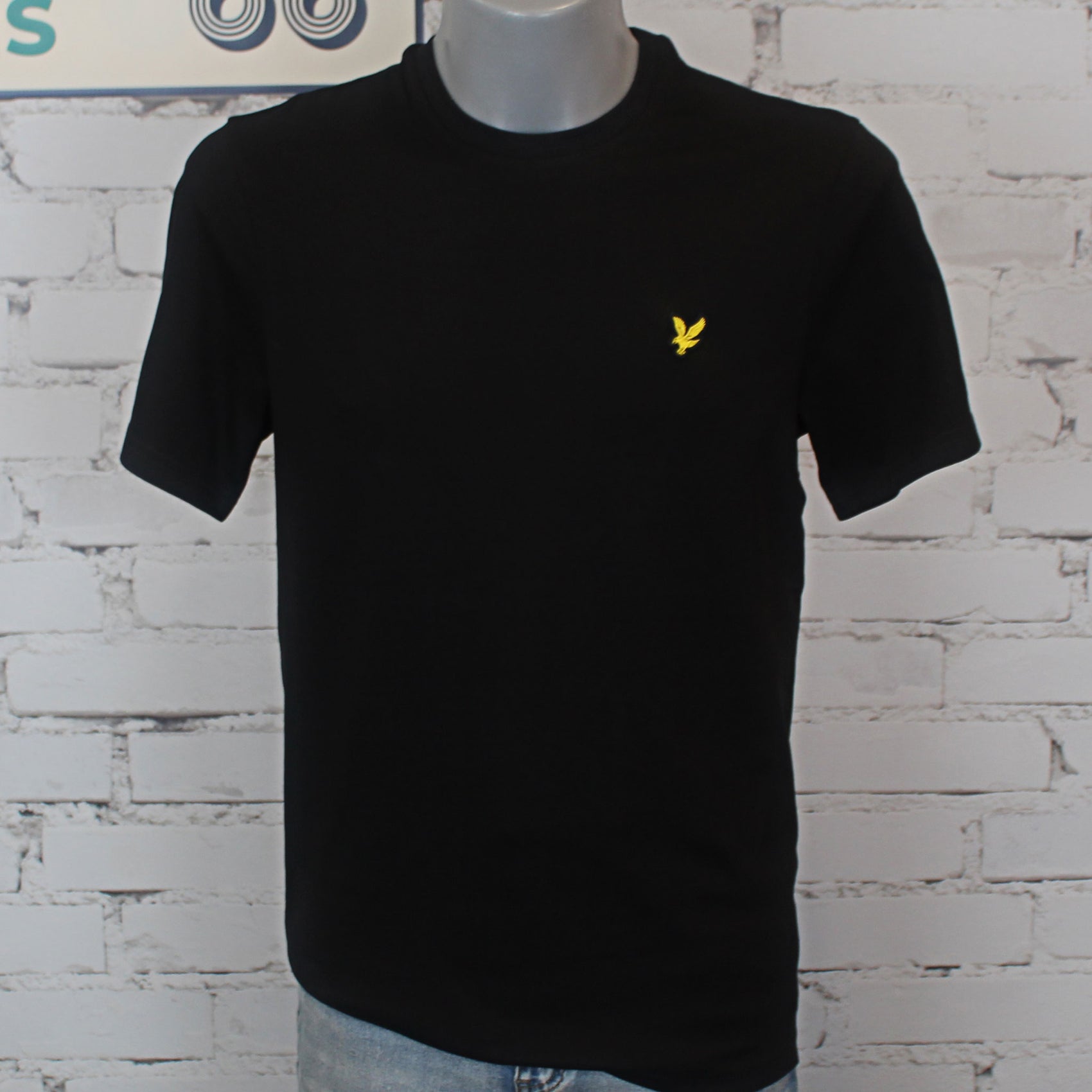 Lyle & Scott Cotton Crew Neck T-Shirt - Black