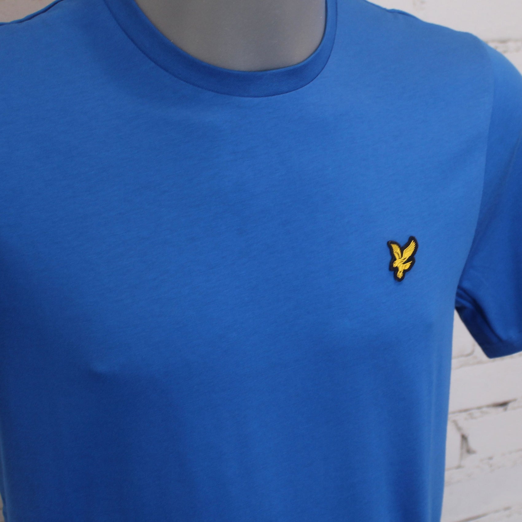 Lyle & Scott Cotton Crew Neck T-Shirt - Lucid Blue