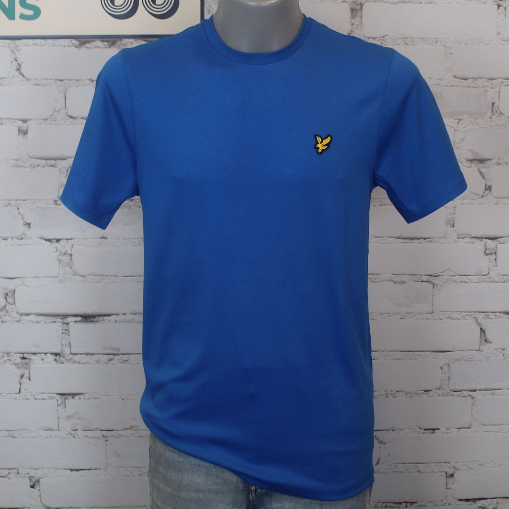Lyle & Scott Cotton Crew Neck T-Shirt - Lucid Blue