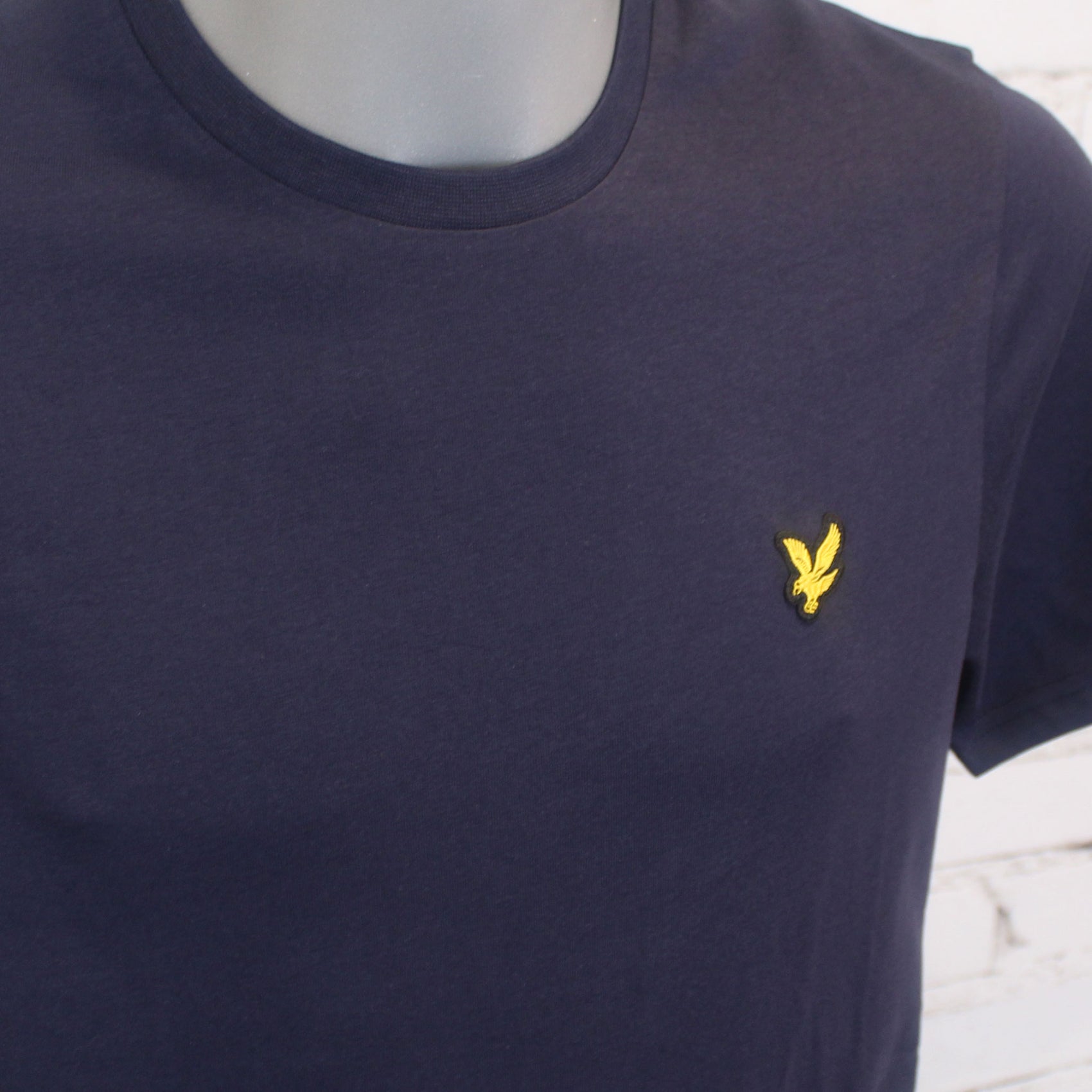 Lyle & Scott Cotton Crew Neck T-Shirt - Navy