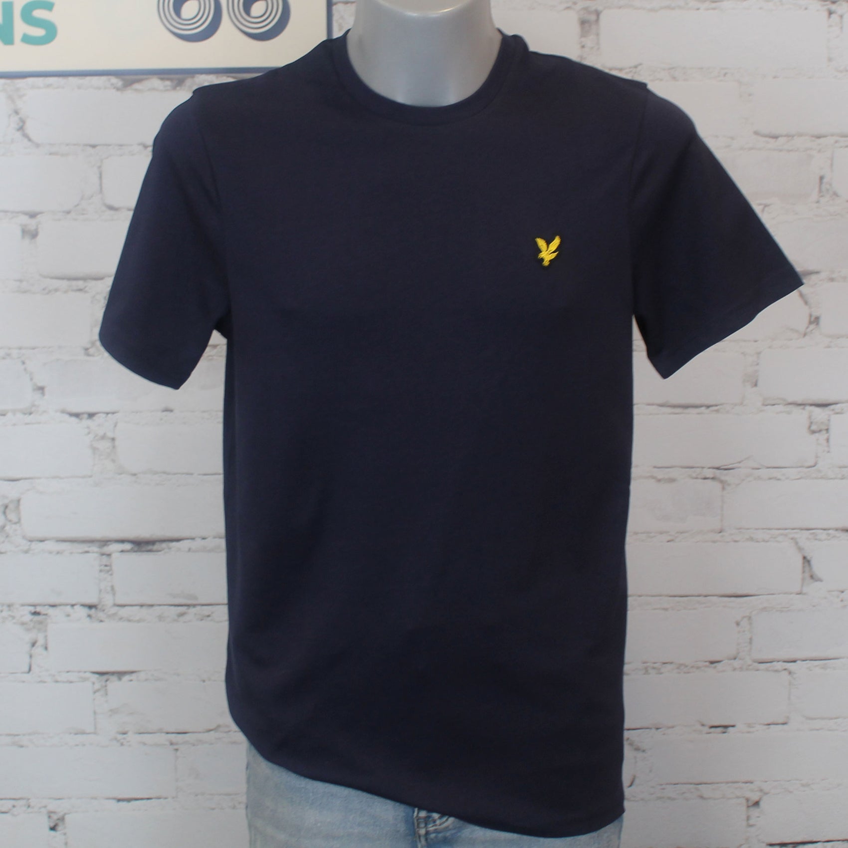 Lyle & Scott Cotton Crew Neck T-Shirt - Navy