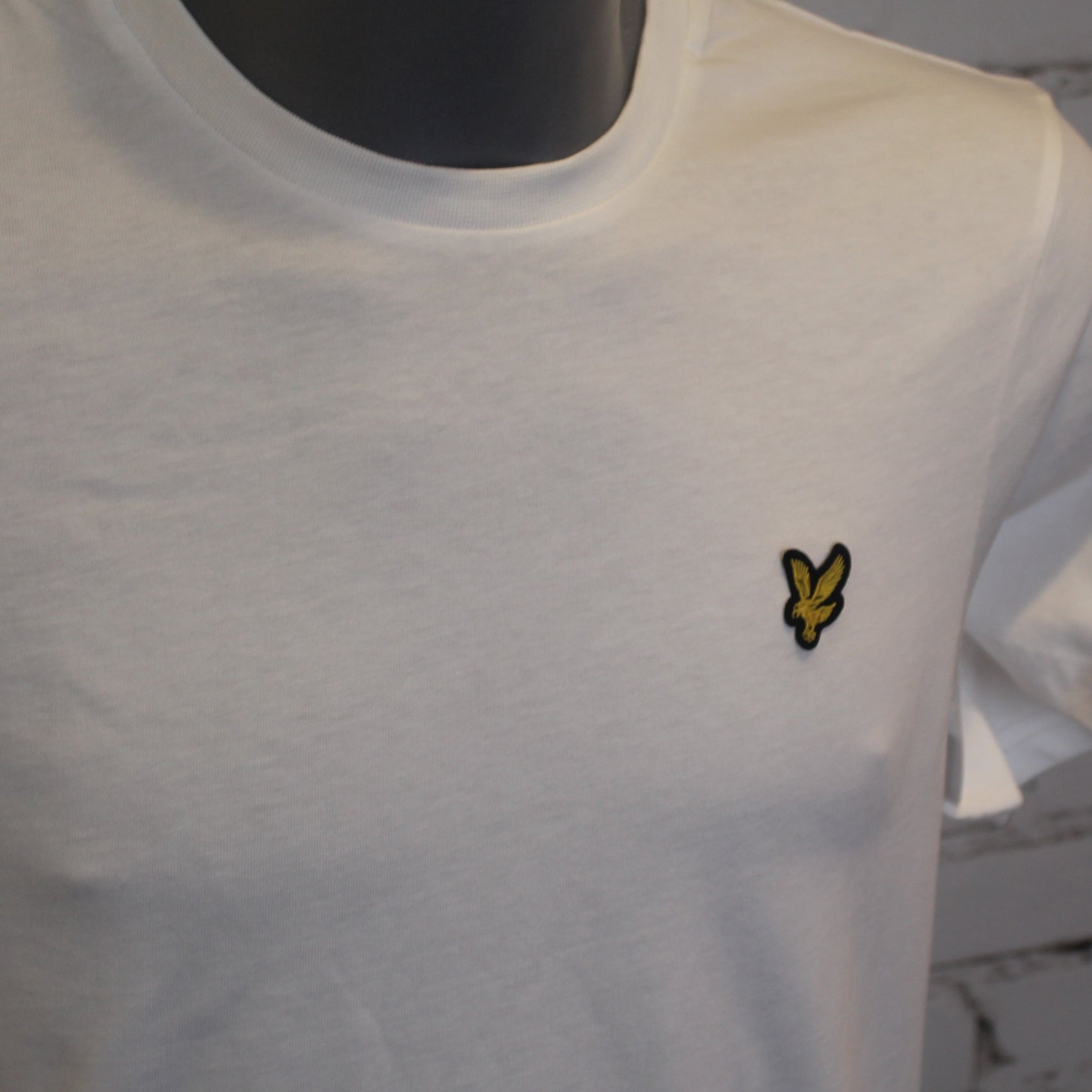 Lyle & Scott Cotton Crew Neck T-Shirt - White