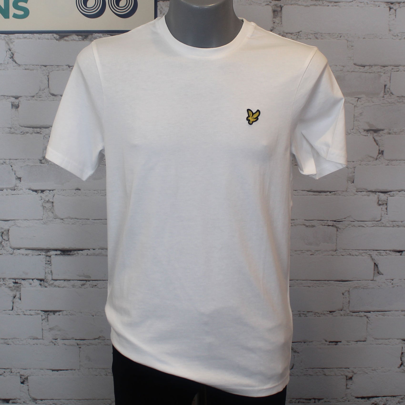 Lyle & Scott Cotton Crew Neck T-Shirt - White