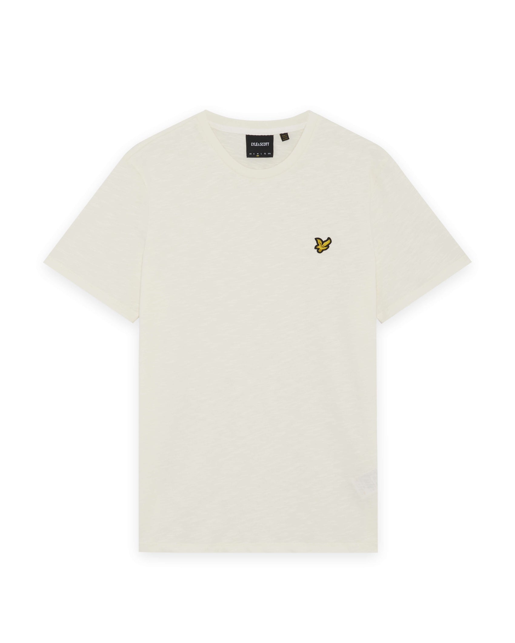 Lyle & Scott Fine Cotton Slub T-Shirt - Ice Cream