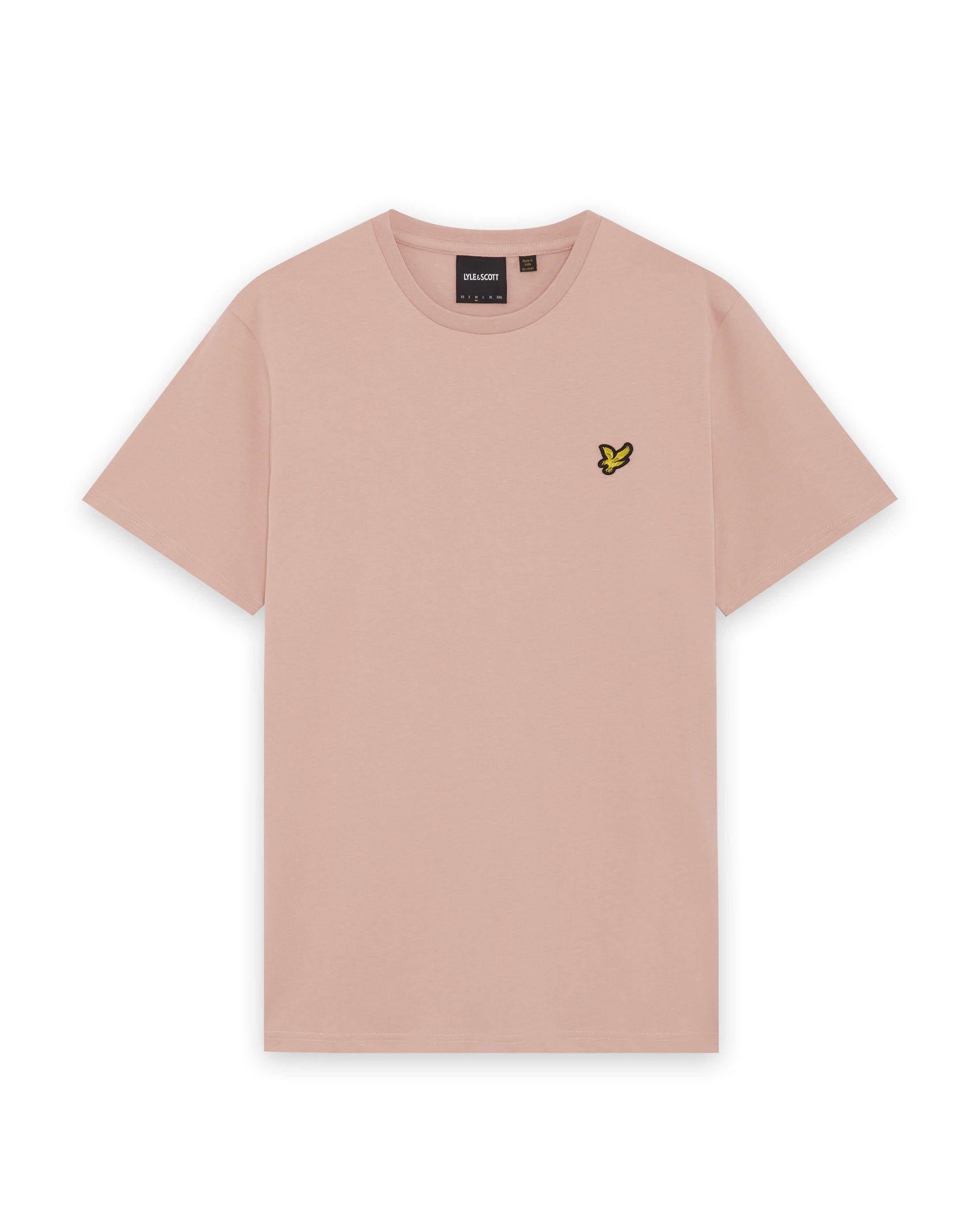 Lyle & Scott Cotton Crew Neck T-Shirt - Pink Grapefruit