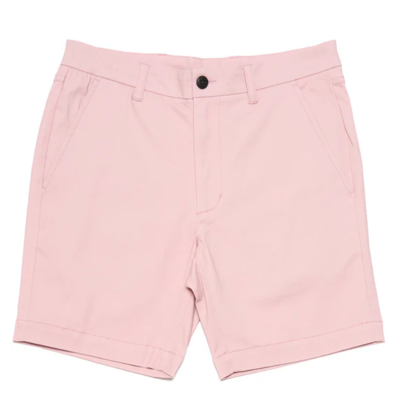 Gabicci Vintage Cooper Stretch Twill Shorts - Candy