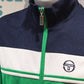 Sergio Tacchini Damarindo Track Top - Maritime Blue / White / Fern Green