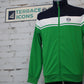 Sergio Tacchini Damarindo Track Top - Maritime Blue / White / Fern Green