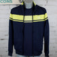 Sergio Tacchini Dammarindo Track Top - Maritime Blue / Celery Green