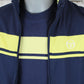 Sergio Tacchini Dammarindo Track Top - Maritime Blue / Celery Green