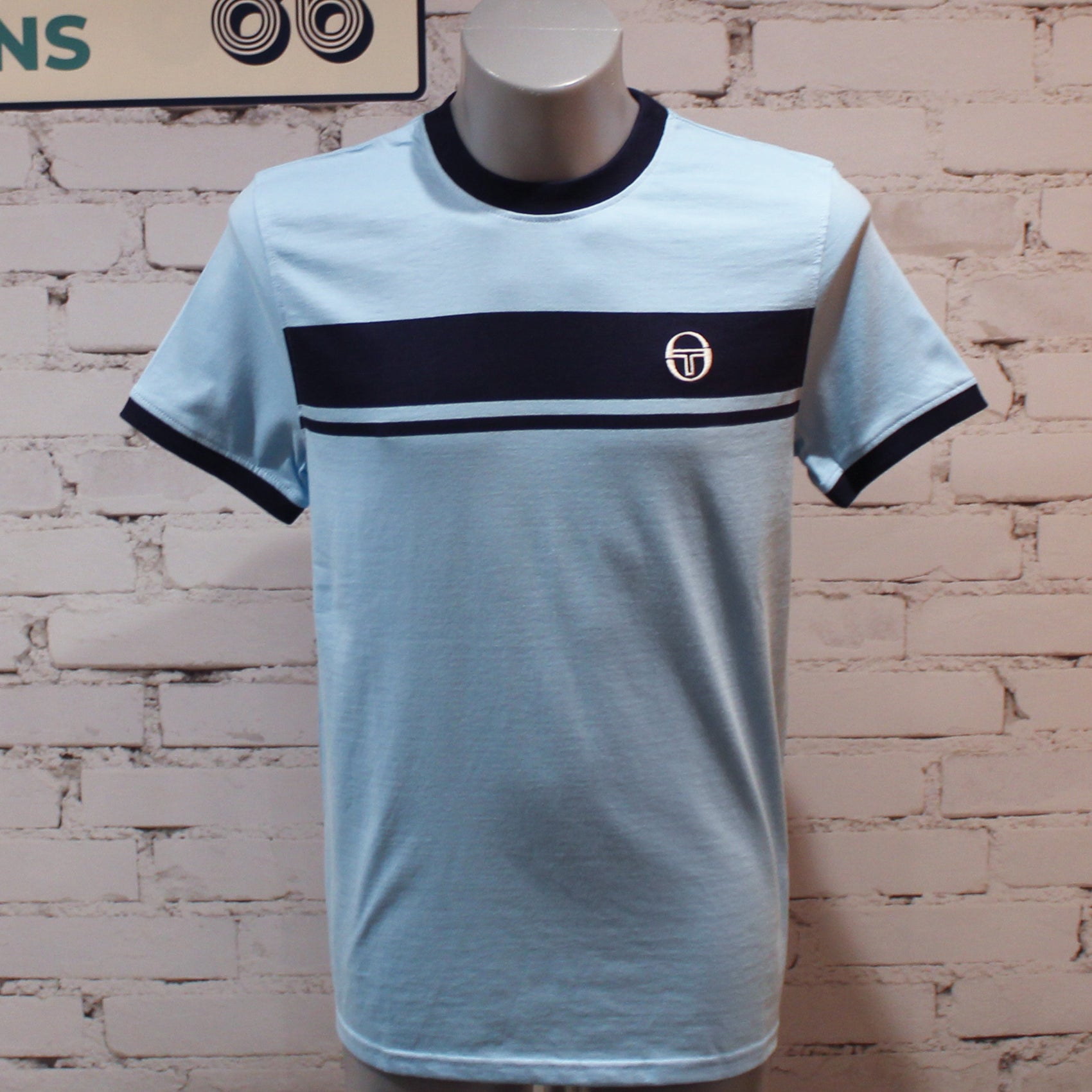 Sergio Tacchini Masters T-Shirt - Baltic Sea / Maritime Blue