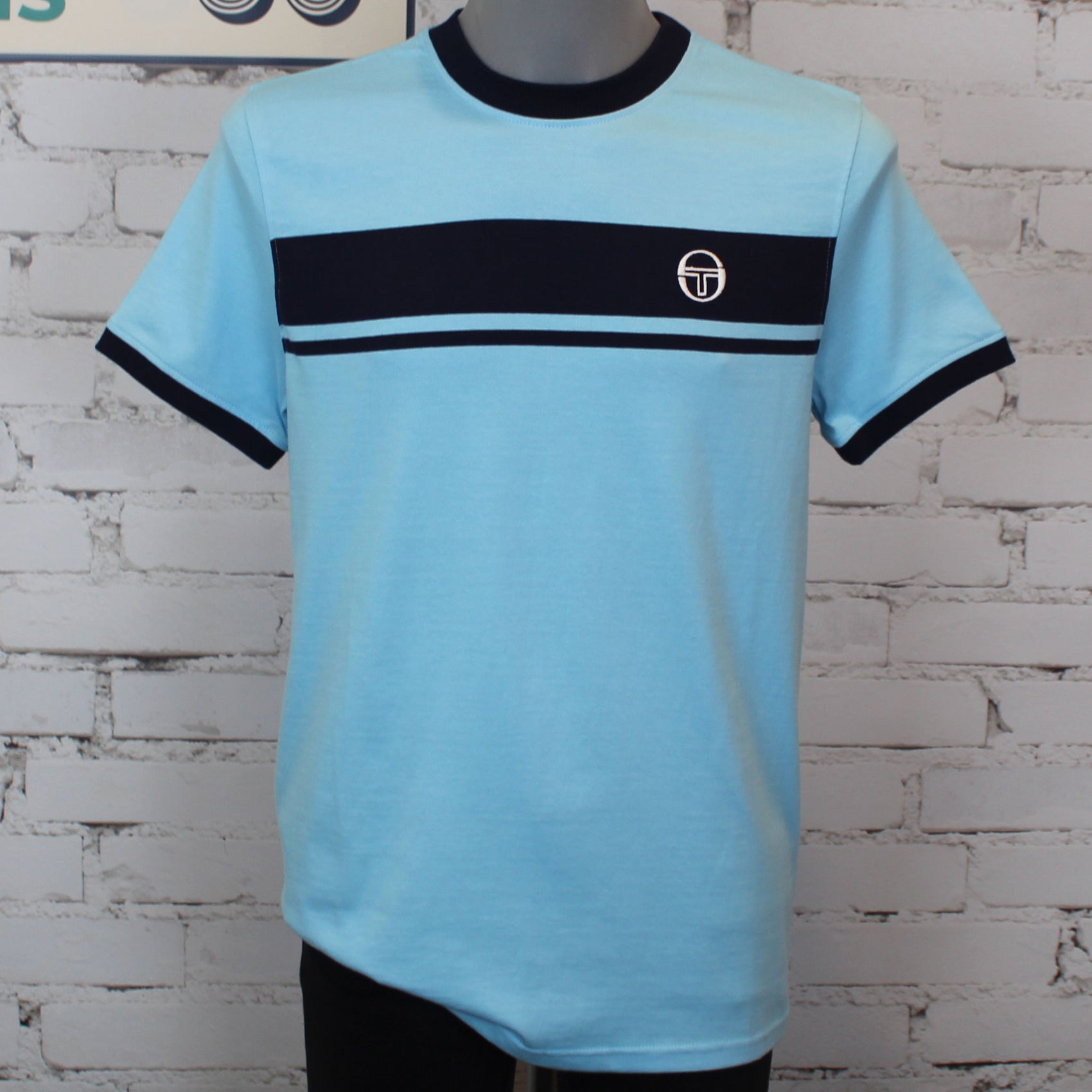 Sergio Tacchini Masters T-Shirt - Baltic Sea / Maritime Blue