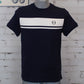 Sergio Tacchini Masters T-Shirt - Navy / White
