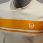 Sergio Tacchini Masters T-Shirt - Sandshell / Orange Pepper