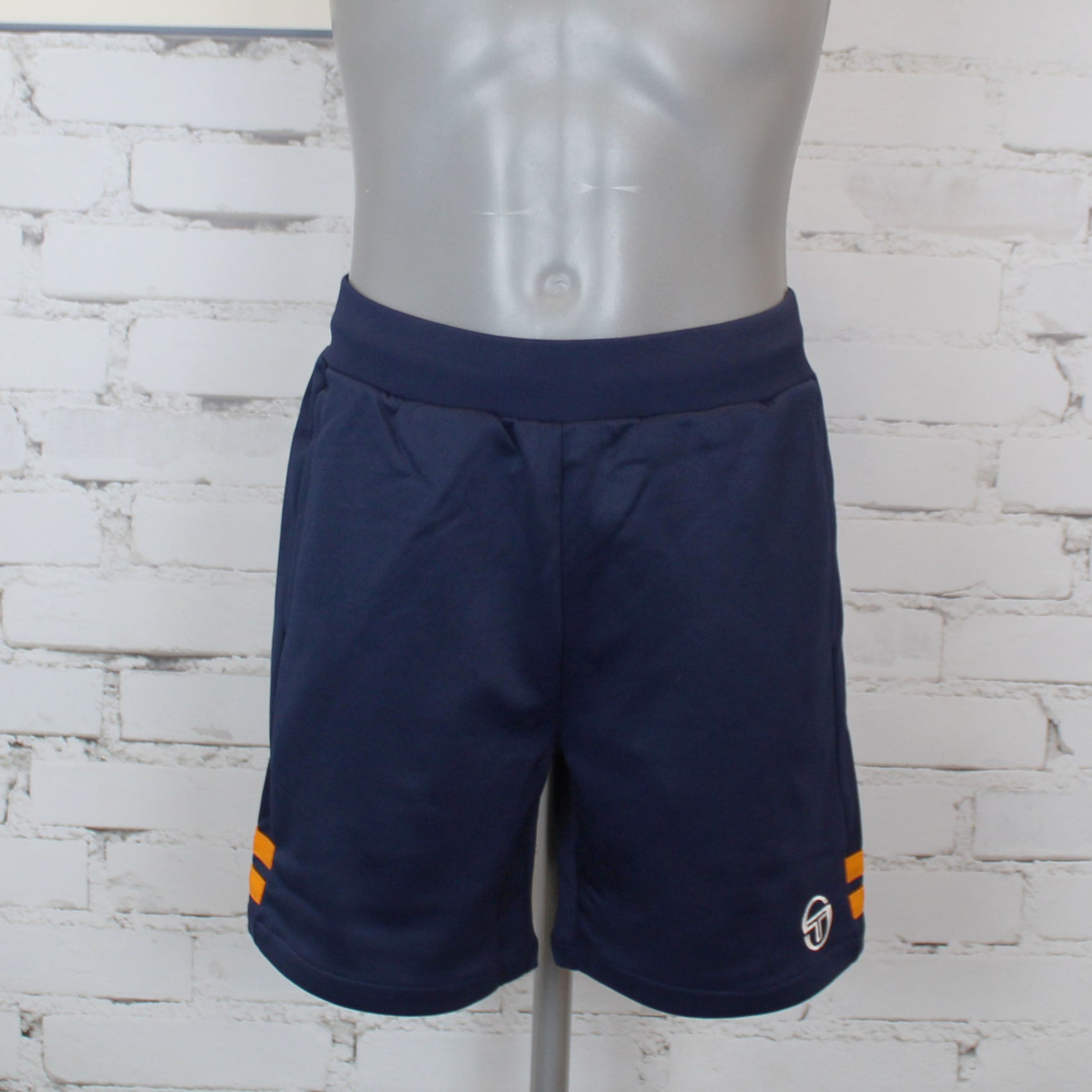 Sergio Tacchini New Orion Shorts - Maritime Blue / Orange