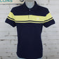 Sergio Tacchini Young Line Polo - Maritime Blue / Celery Green