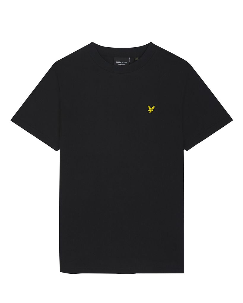 Lyle & Scott Oversized Cotton Crew Neck T-Shirt - Black
