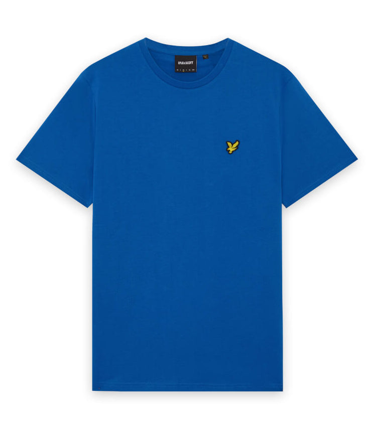 Lyle & Scott Cotton Crew Neck T-Shirt - Lucid Blue