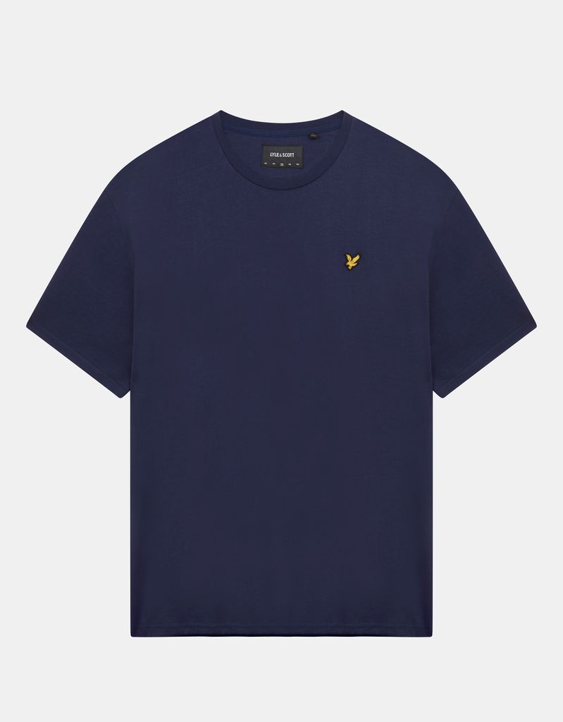 Lyle & Scott Cotton Crew Neck T-Shirt - Navy