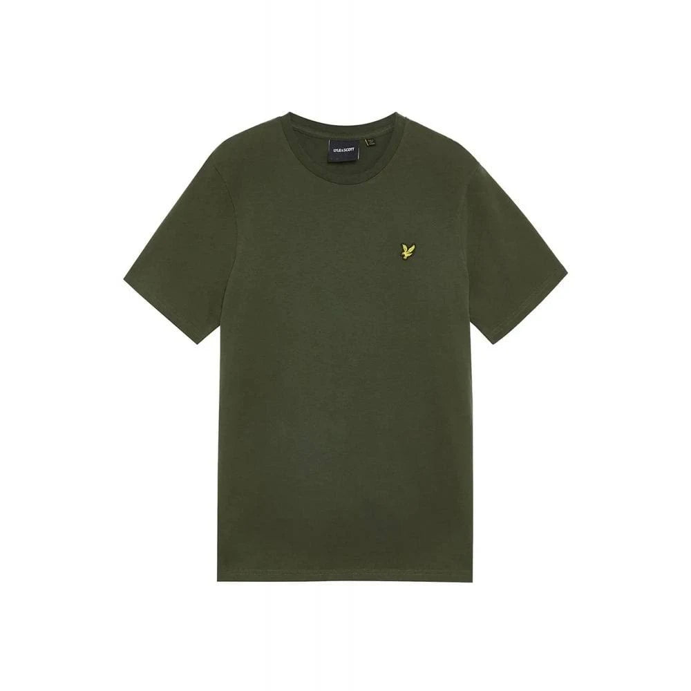 Lyle & Scott Cotton Crew Neck T-Shirt - Olive